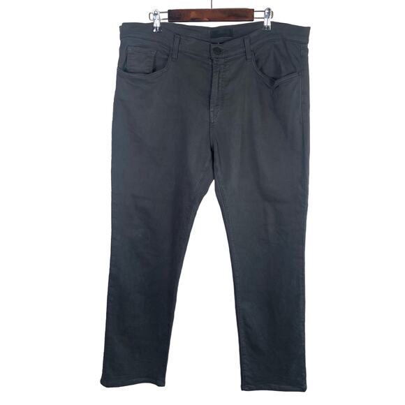 J Brand‎ Kane Jeans Men’s Size 40x30 Dark Gray Casual Stretch Denim Edgy Style - Picture 1 of 13